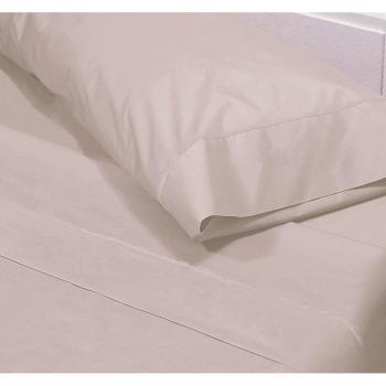 Juego de Sábanas Hosteline Iris Premium 100% Algodón Rosa Palo Cama de 150