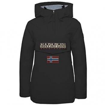 Napapijri Women's Rainforest 5 Black Anorak Jacket Size S