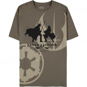 Camiseta Darth Vader vs Obi-Wan Star Wars