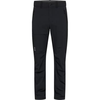 Pantalón largo Haglöfs Morän Softshell Standard negro - 50
