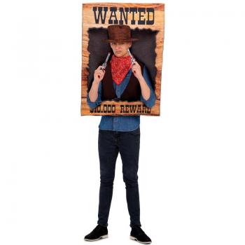 Disfraz de ¡Se Busca! TALLA UNICA ADULTO