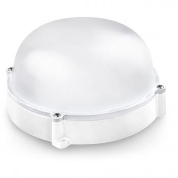 Aplique LED Redondo Matel Exterior IP65 12W 2700K Cálido