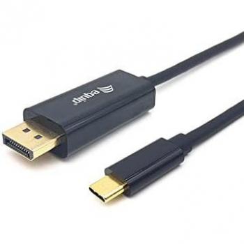 Equip 133427 USB-C to DisplayPort 1.2 Cable Male to Male 2m 4K/60Hz Grey Adapter
