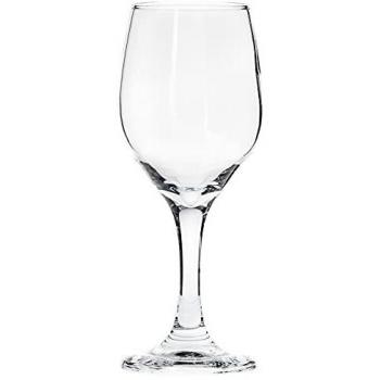 Copa de Vino Roja Ducale 27 cl - Set de 6 Piezas Cristal Transparente Borgonovo