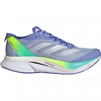 Zapatillas de running mujer Adidas Adizero Boston 12, color morado y verde, talla UK 4.5
