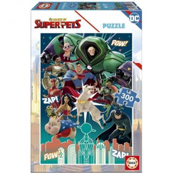 Puzzle Educa League of Super Pets DC Comics 300 piezas