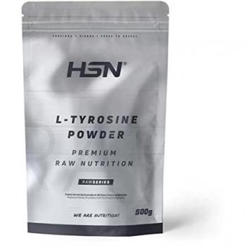 L-Tirosina en Polvo 500 g | 100% Pura, Vegana, Sin Gluten | 1 g por Dosis Diaria | No-GMO