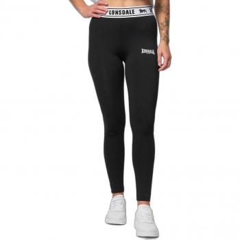 Lonsdale Women's Ballinguile Black Leggings 2XL