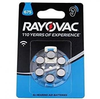 Batería de un solo uso Zinc-Aire Varta 675 (PR44)
