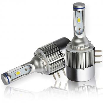 H15 llevó el bulbo del faro set h15 canbus led con luz de carretera y DRL 36W 7600lm super brillante led h15 plug and play para led -1 año de garantía