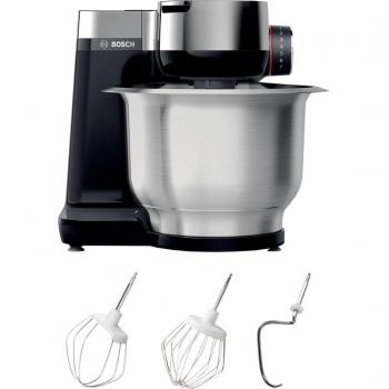 Robot de cocina Bosch Serie 2 MUMS2VM00 con potencia de 900 W y capacidad de 3,8 L en color Negro y Plata