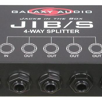 Galaxy Audio JIBS 4-Way Splitter