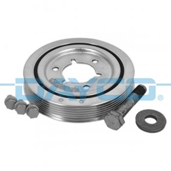 Kit poleas, cigüeñal DAYCO DPV1029K para CITROËN: Xsara Picasso, C4, C3, Xsara, Berlingo, C2, C-Elysée, Nemo,