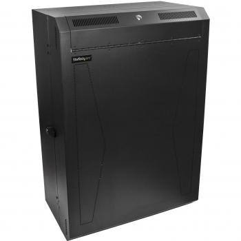 StarTech.com Server Cabinet - 8U - 30in Depth - Vertical - Wall Mount Network Rack - Network Enclosure - Wall Mount Server Rack