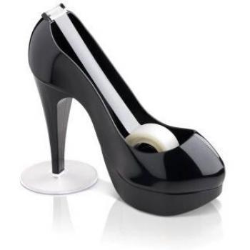 Scotch Shoe-810D - Dispensador cinta con rollo de cinta adhesiva, color negro
