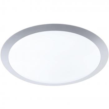 Plafón LED Moderno Gonzalo 25W 2000lm Ø42cm Titanio 3000K con Difusor Plástico