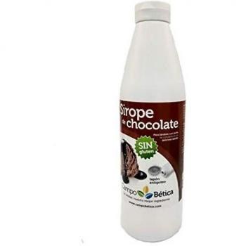 Sirope de Chocolate 1,2 kg. SIN GLUTEN - SIN LECHE - SIN ACEITE DE PALMA. Repostería creativa, pastelería, postres,...