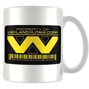 Alien Weyland Yutani Corp taza de cerámica
