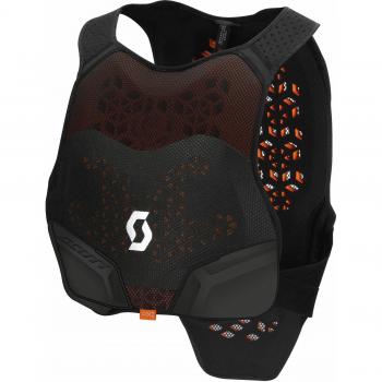 Scott SCO Body Armor Softcon Hybrid Pro - Protector corporal híbrido suave, color negro, talla XS/S