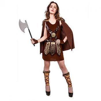 Party Fiesta Disfraz De Guerrera Vikinga para Mujer