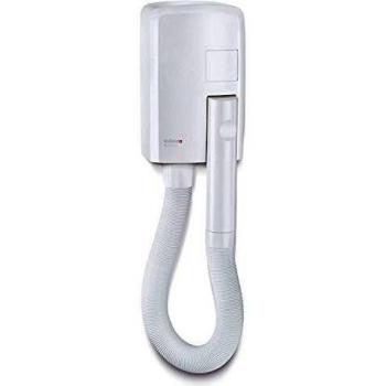 Valera Hotello, Secador De Pelo De Pared Con Tubo Para Hoteles Y Hogares, Compacto Y Potente, 1200 Vatios
