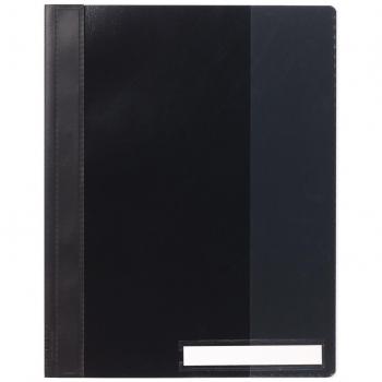 Sujeta documentos Durable A4 PVC extra ancho negro