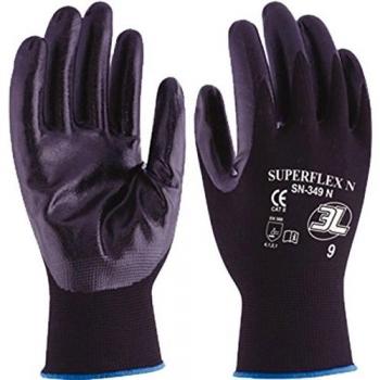3L SN-349 N T-10 - Guante Nylon Nitr.Superflex N Sn349N T10