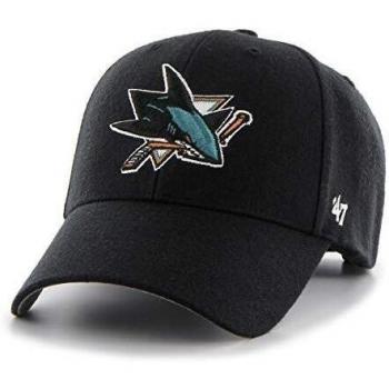 47 Brand San Jose Sharks Relaxed Fit Black Cap - One Size