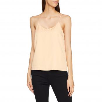SELECTED FEMME Slfzoe Strap Top B, Camiseta sin Mangas para Mujer, Naranja