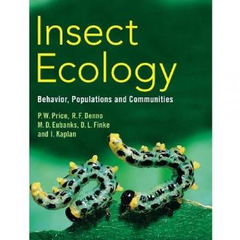 Ecología de Insectos: Comportamiento, Poblaciones y Comunidades - Tapa Dura Cambridge