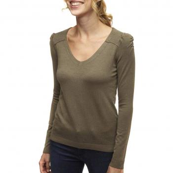 Naf Naf Jersey Verde De Mujer S Verde