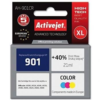 Activejet AH-901CR Cartucho de tinta Compatible Alto rendimiento (XL) Cian, Magenta, Amarillo 1 pieza(s)