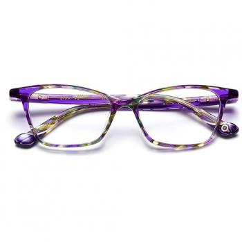Etnia Barcelona Evita PU Gafas Recetadas para Mujer Purple con armazones y lentes recetados de 50