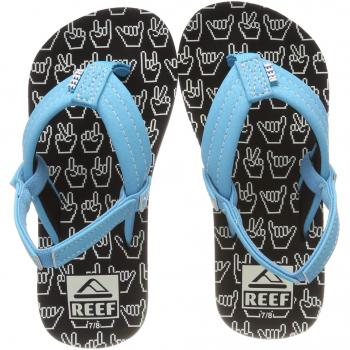Reef Little Ahi, Chanclas para Niños,