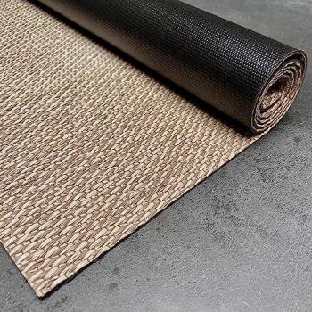 Alfombra Vinílica Premium Antideslizante e Impermeable para Interior y Exterior, Beige 230 x 160 cm