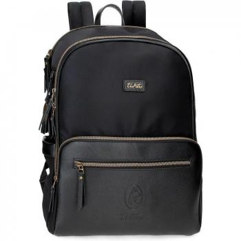 Mochila Porta Ordenador El Potro Lana Negra