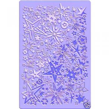 DTM Lámina de textura de estrellas para pasta FIMO