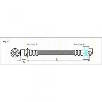 Triscan 8150 16215 Tubo flexible de frenos
