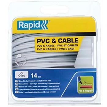 Rapid, 40107358, PVC/Cable, 125g, Set de 14 Piezas