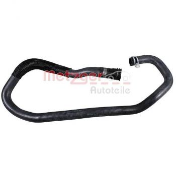 Tubería de radiador METZGER 2421730 con collarín de sujeción y resistente al líquido refrigerante