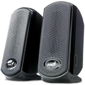 Genius SP-U110 - Altavoces de ordenador, color negro
