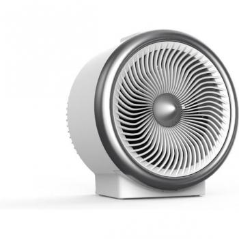 Riscaldatore Eléctrico Midea NF20-18URE 2000 W con Ventilador, Diseño Elegante y Termostato Ajustable