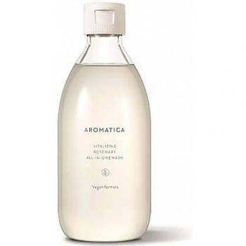 AROMATICA Vitalizing Rosemary All-In-One Lotion 300ml - Cosmetics