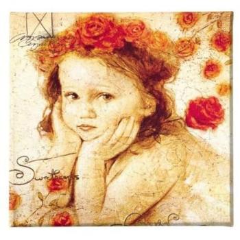 Impresión sobre Lienzo Infantil Multicolor de Poliéster y Madera, 60x3x60 cm - EPIKASA