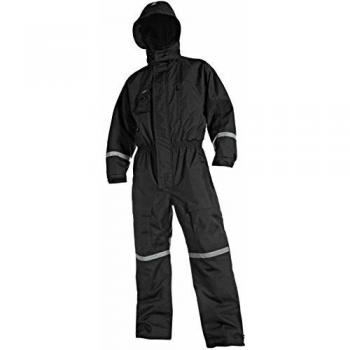 Mono de Trabajo Blaklader 6785 de Manga Larga con Capucha para Invierno, Color Negro, Talla 46