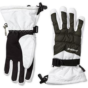 Ziener Skihandschuhe Kos AS Glove Lady - Guantes de esquí para mujer, color blanco, talla 7