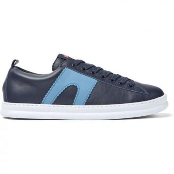 CAMPER Runner Sneakers for Men Blue Size 41 Smooth Leather
