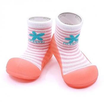 Zapatos Primeros Pasos Attipas Peekaboo Naranja T21,50