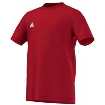 adidas COREF TEE Y - Camiseta para niño, color rojo / blanco, talla 152