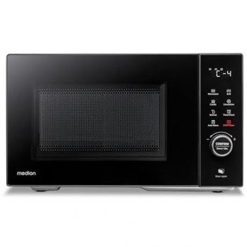 Microondas Medion 3 en 1 MD12031, 23L, 900W, Grill 1000W, Heißluft 1680W, 11 Programas Automáticos, Timer Digital